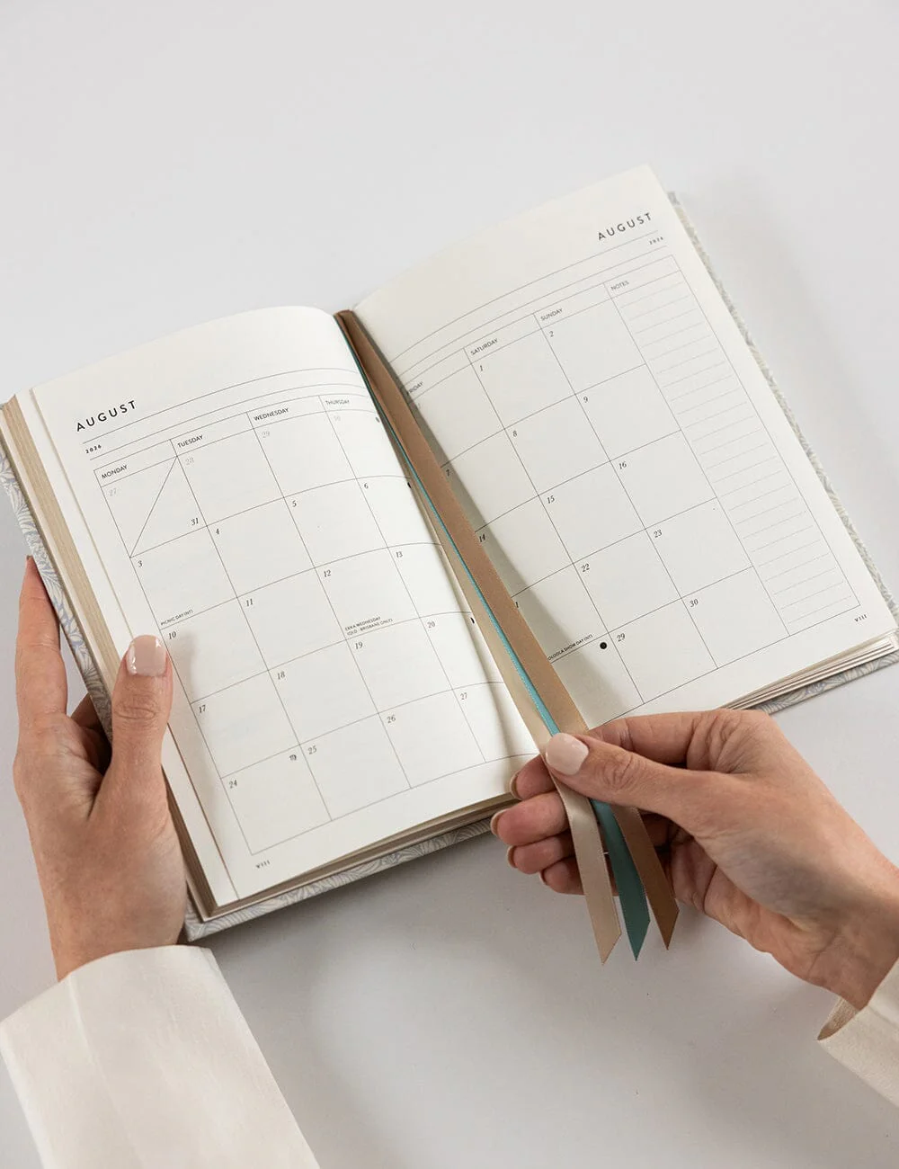 2026 Petite Linen Bound Planner - Dune - Image 6