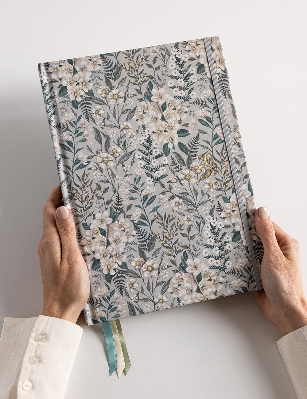 2026 Teachers A4 Planner - Ivory Garden - Image 3