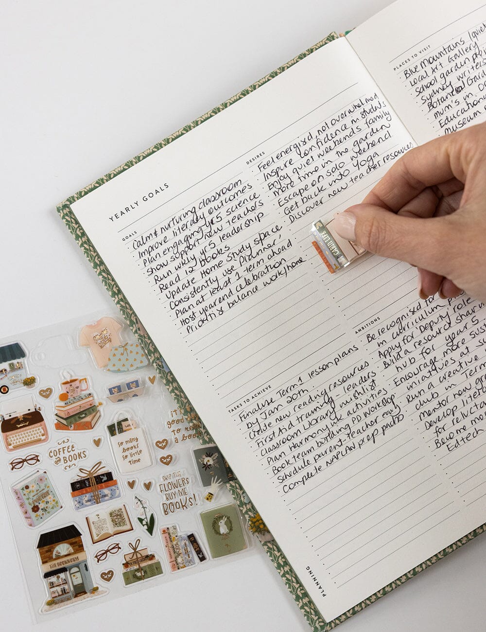 2026 Teachers Desktop Planner - Finch Bramble - Image 14