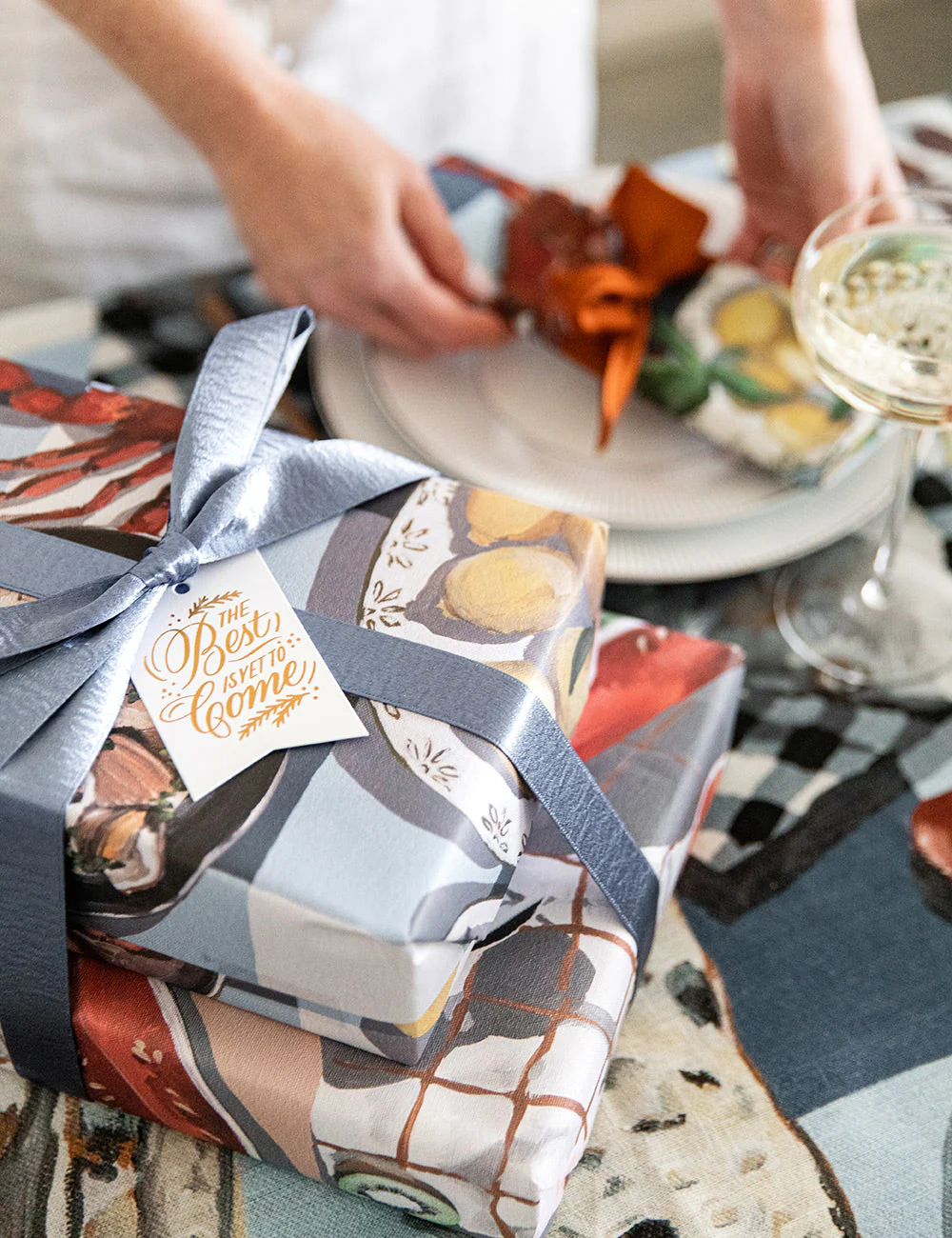 6pk Christmas Gift Tags "The best is yet to come" - Image 5