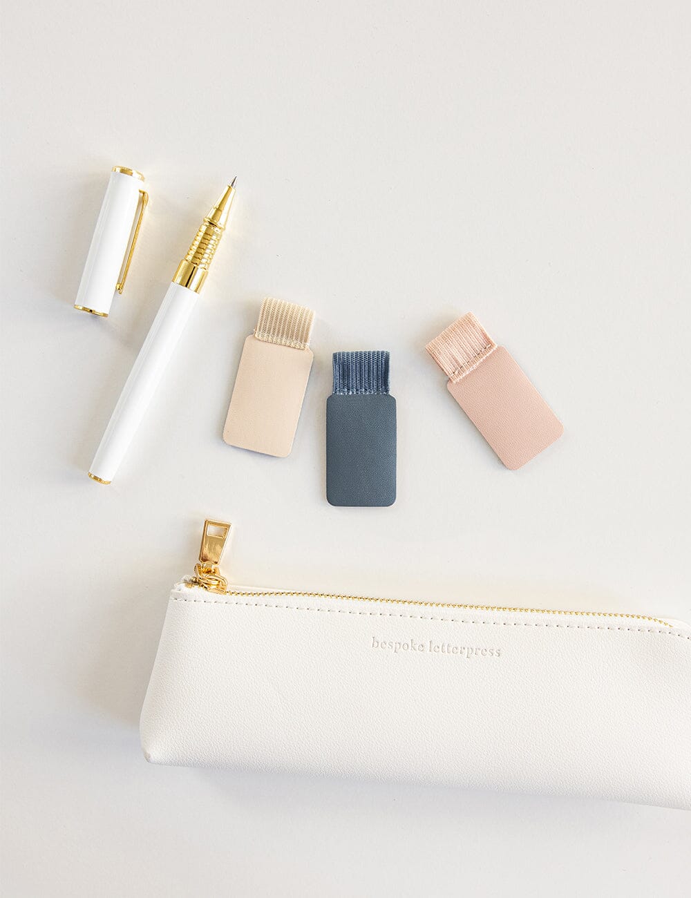 Adhesive Rectangle Pen Loop - Denim Blue - Image 6