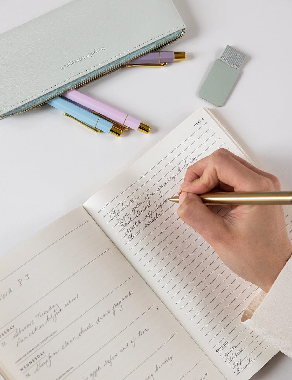 Adhesive Rectangle Pen Loop - Dusk - Image 5