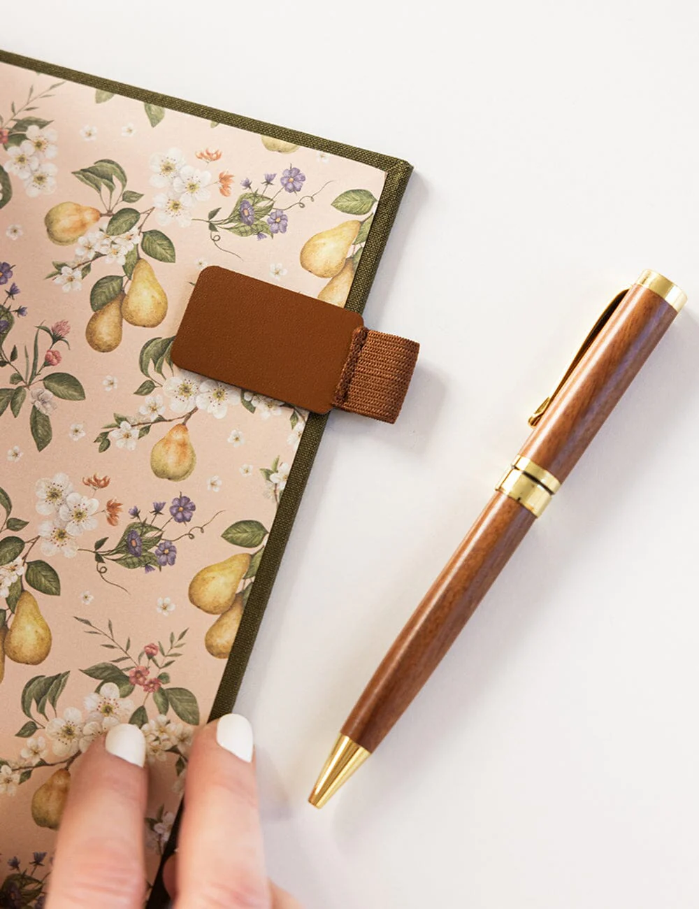 Adhesive Rectangle Pen Loop - Espresso - Image 3