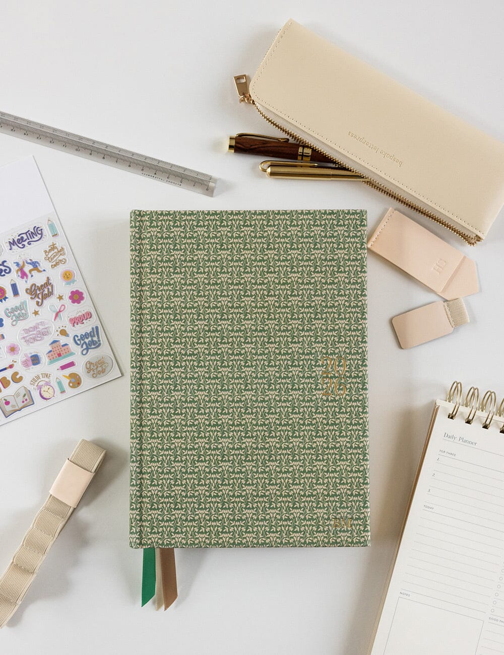 Adhesive Rectangle Pen Loop - Ivory - Image 7