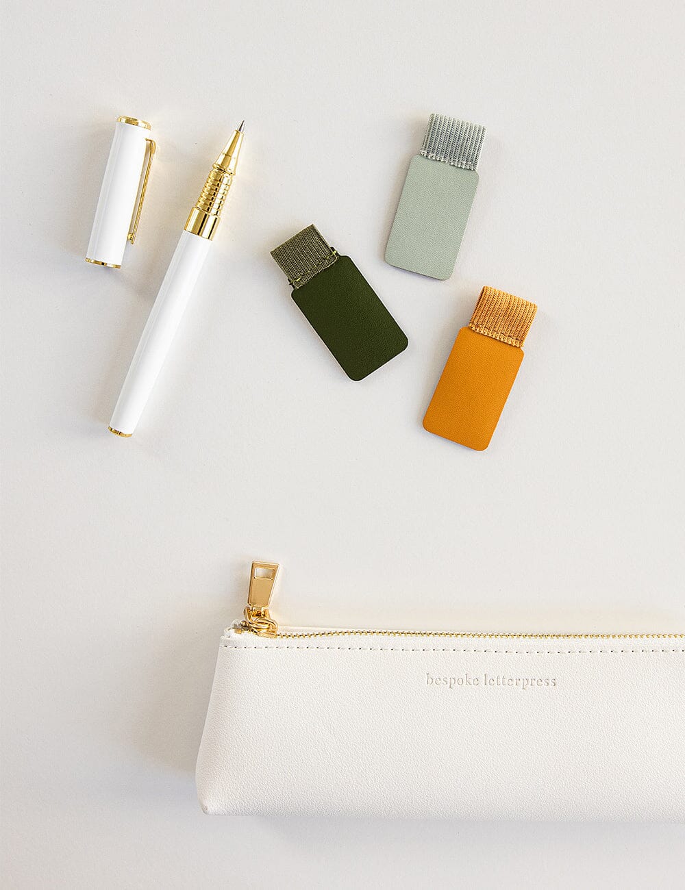 Adhesive Rectangle Pen Loop - Mustard - Image 4