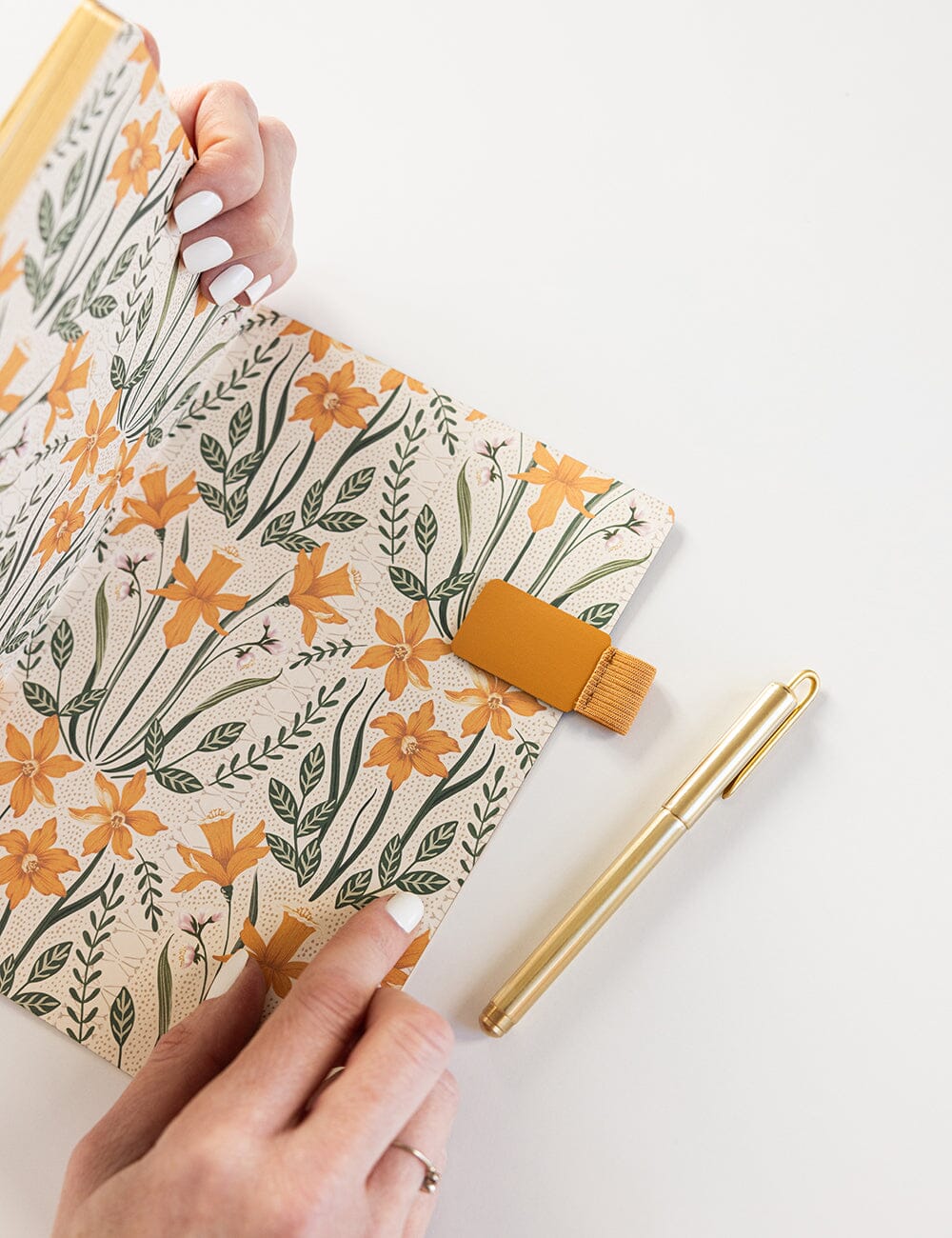 Adhesive Rectangle Pen Loop - Mustard - Image 5