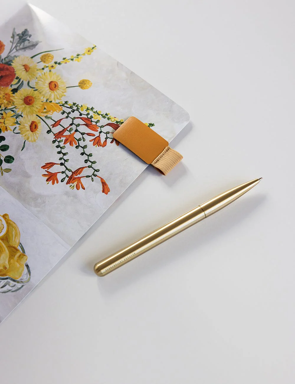 Adhesive Rectangle Pen Loop - Mustard - Image 8