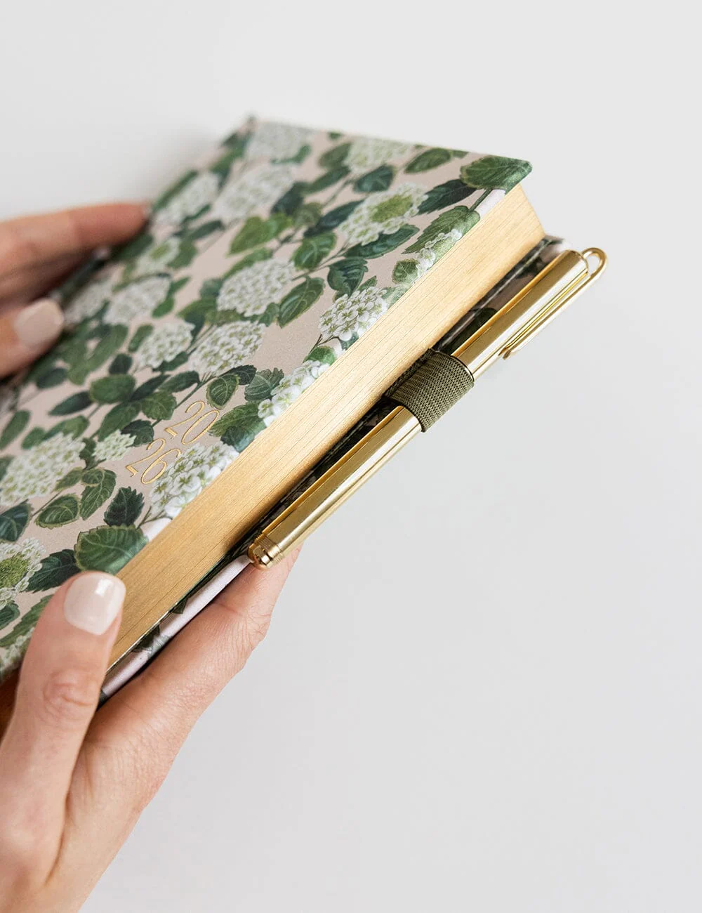 Adhesive Rectangle Pen Loop - Olive Green - Image 3