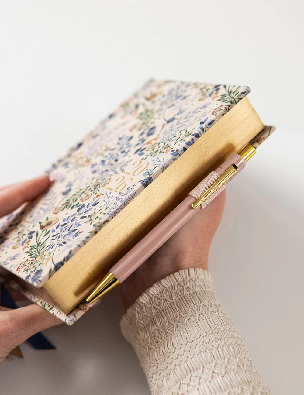 Adhesive Rectangle Pen Loop - Pale Pink - Image 3