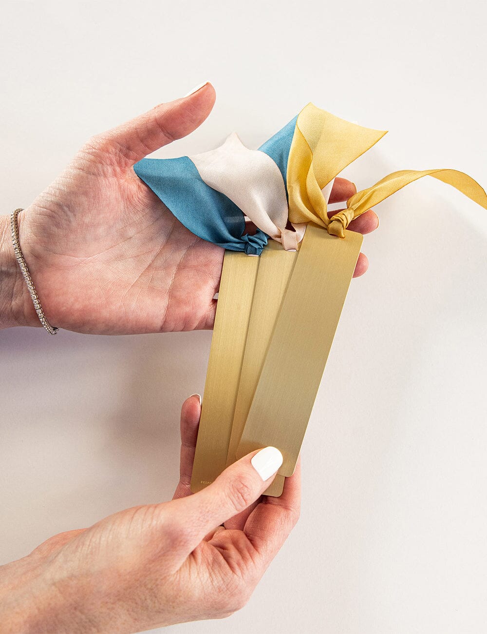 Brass Bookmark - Teal - Image 6