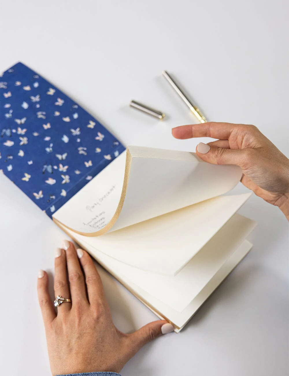 Butterflies Notepad Desktop Jotter - Image 5