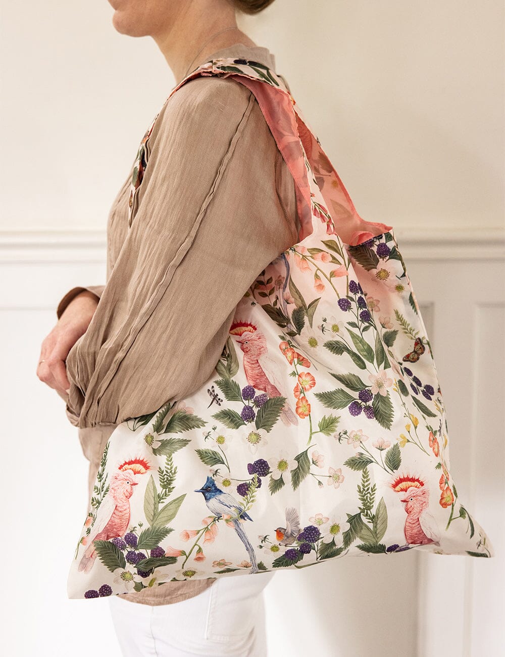 Cockatoo - Reusable Large Shopping Bag - Image 13