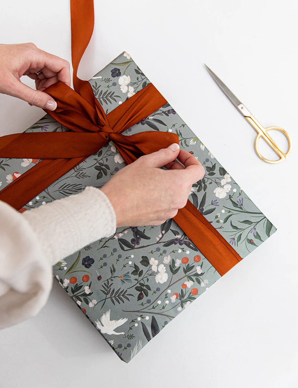 Copper Silk Ribbon - 3 metres - Image 12