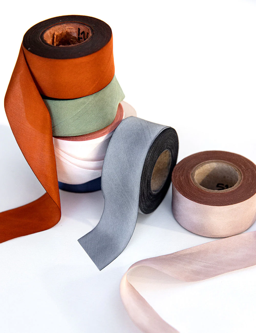 Copper Silk Ribbon - 3 metres - Image 4