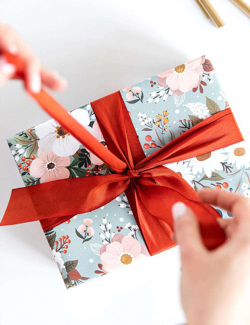 Copper Silk Ribbon - 3 metres - Image 8