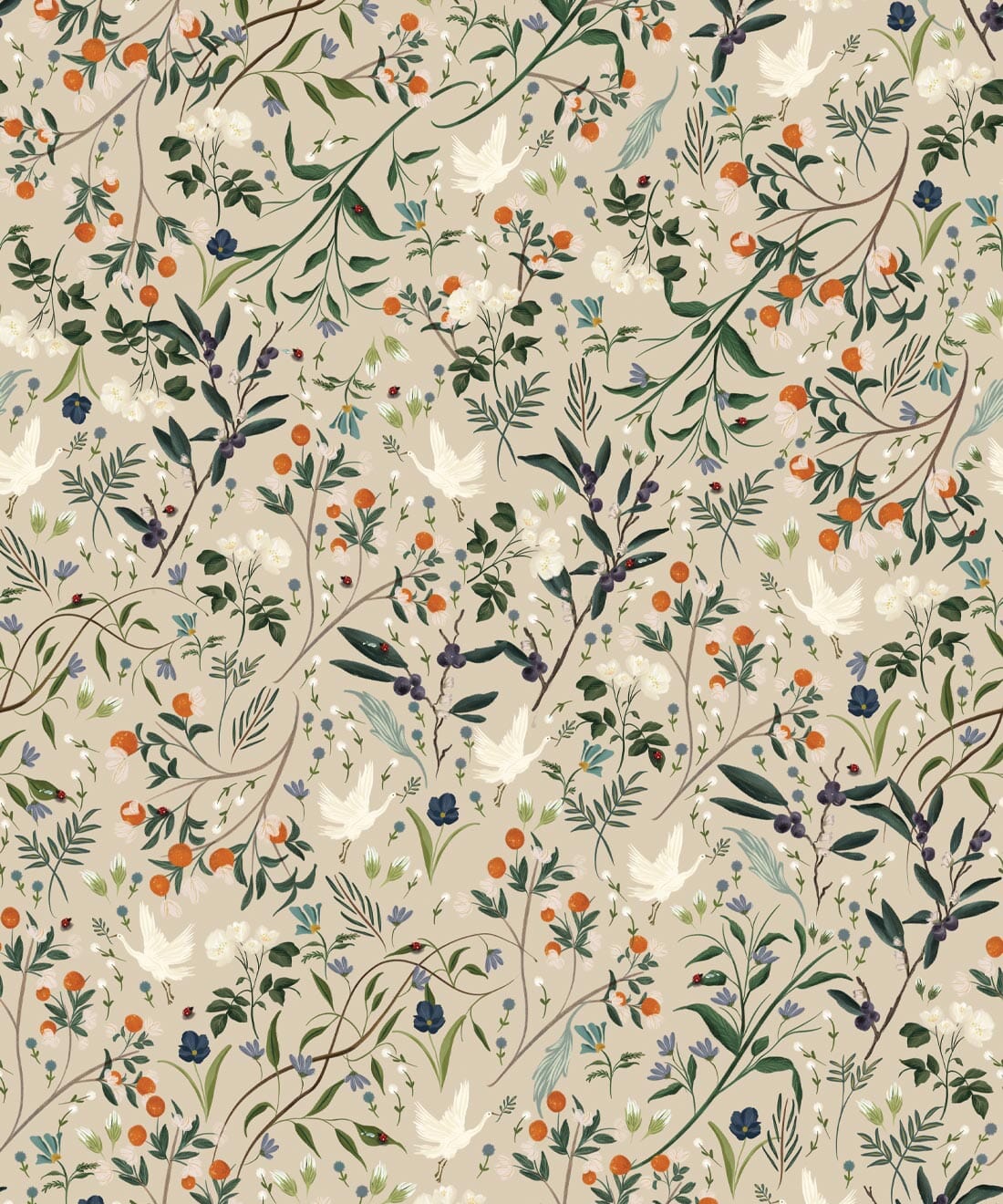 Bespoke Cranes Wallpaper - Image 3