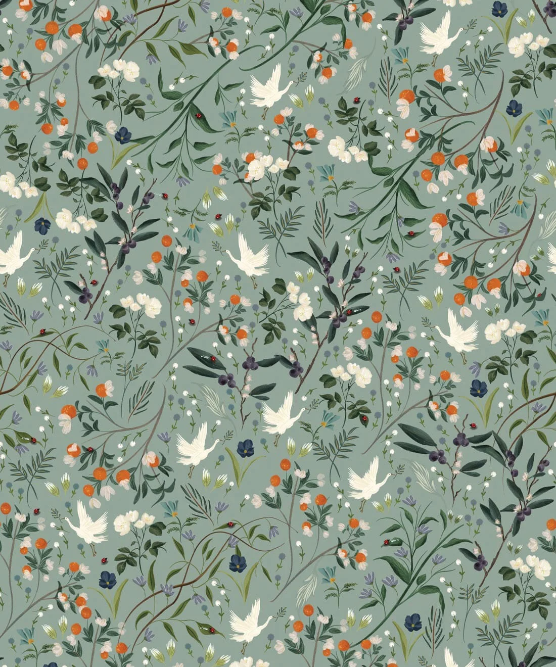 Bespoke Cranes Wallpaper - Image 6