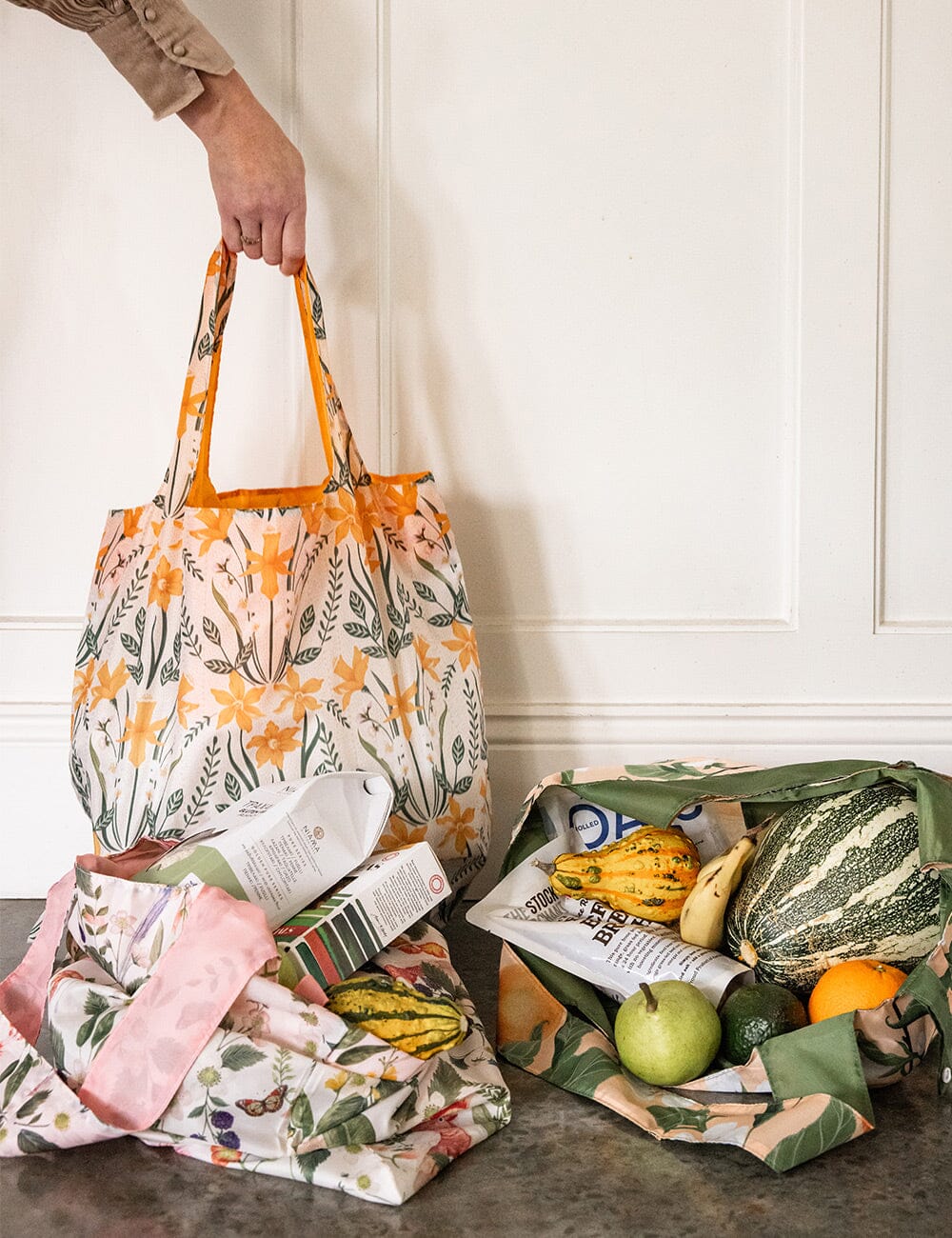 Daffodil - Reusable Large Shopping Bag - Image 12