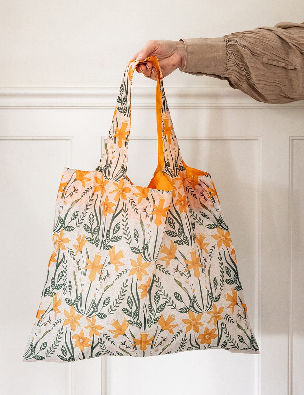Daffodil - Reusable Large Shopping Bag - Image 4