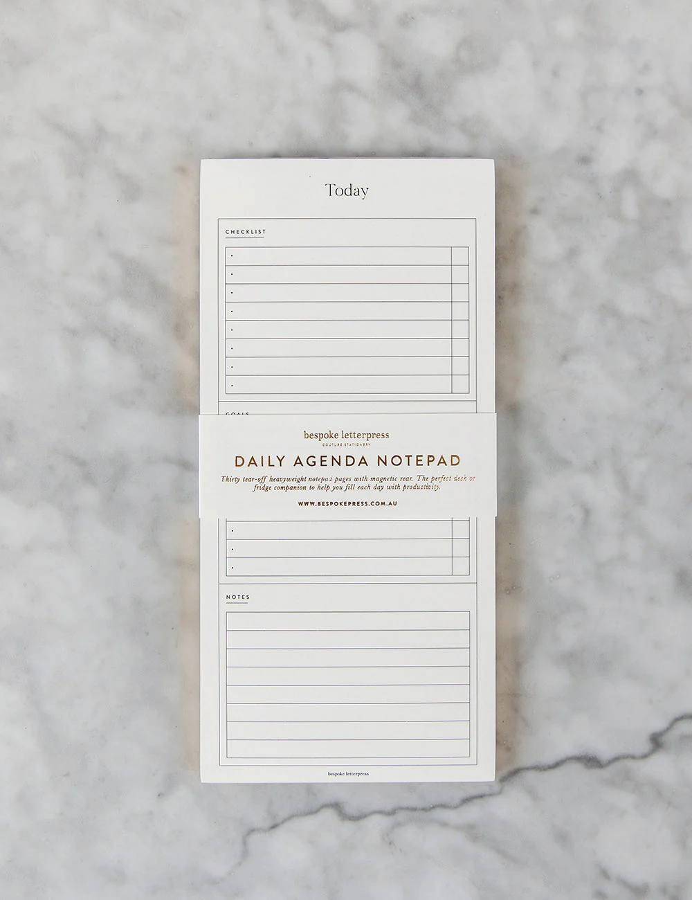 Daily Agenda Fridge Notepad - Image 3
