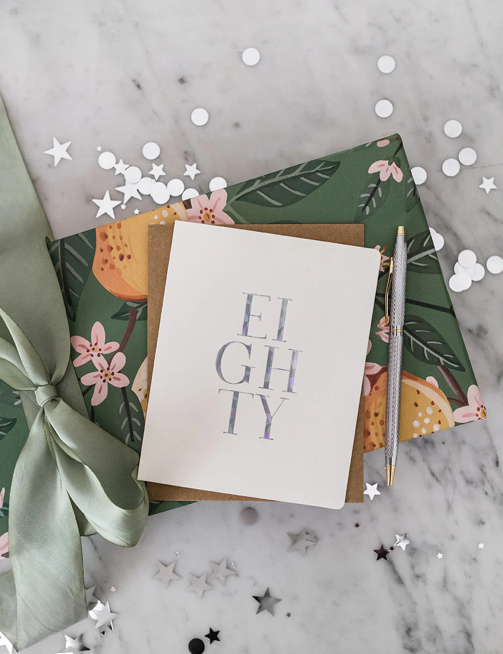 Eighty (80) Greeting Card - Image 4