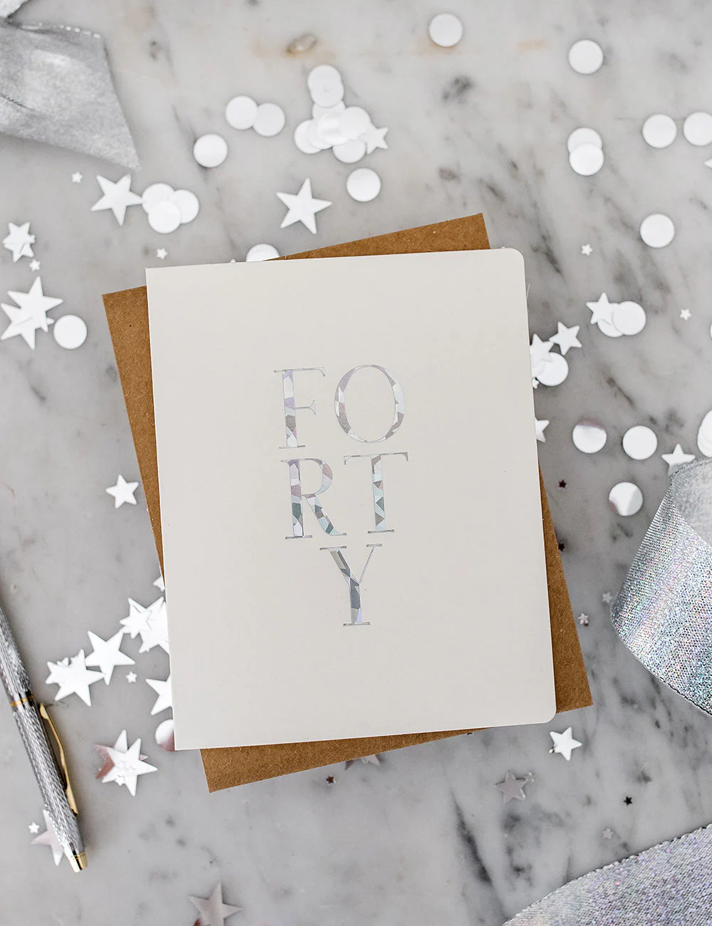 Forty (40) Greeting Card - Image 3