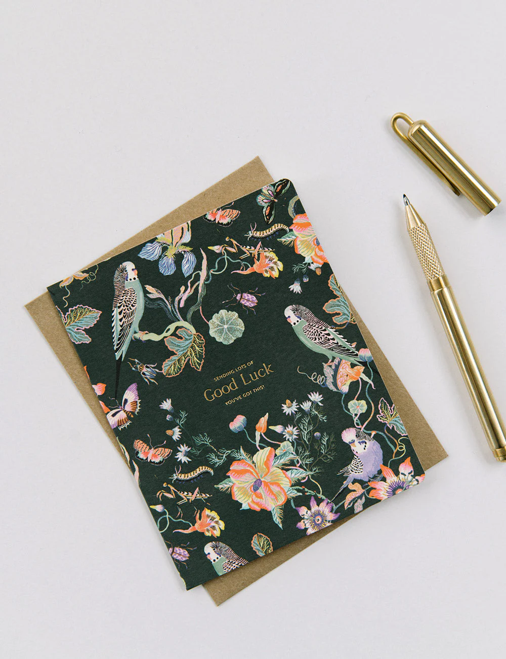 Good Luck - Wondergarden Greeting Card - Image 3