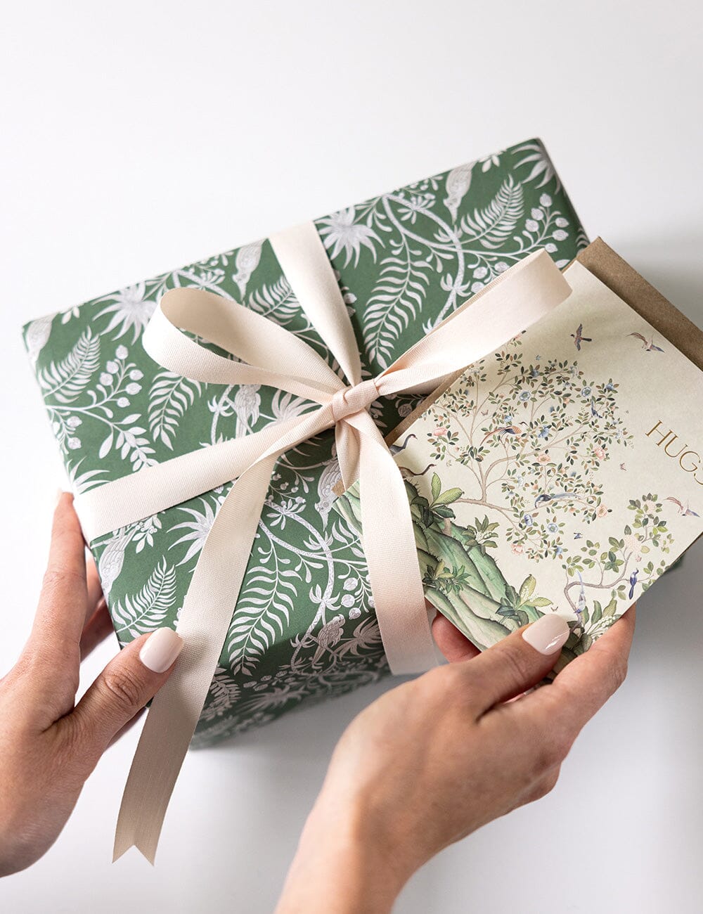 Hydrangea / Jardin Tropical 6pk Gift Wrap Sheets - Image 3