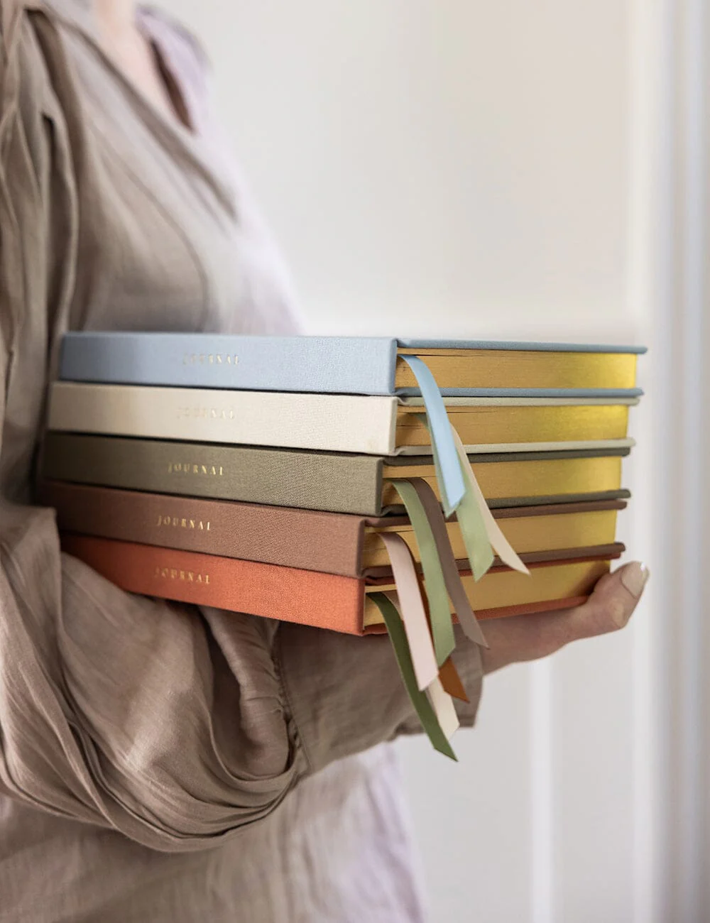 Linen Bound Journal - Burnt Clay (Blank Journal) - Image 7