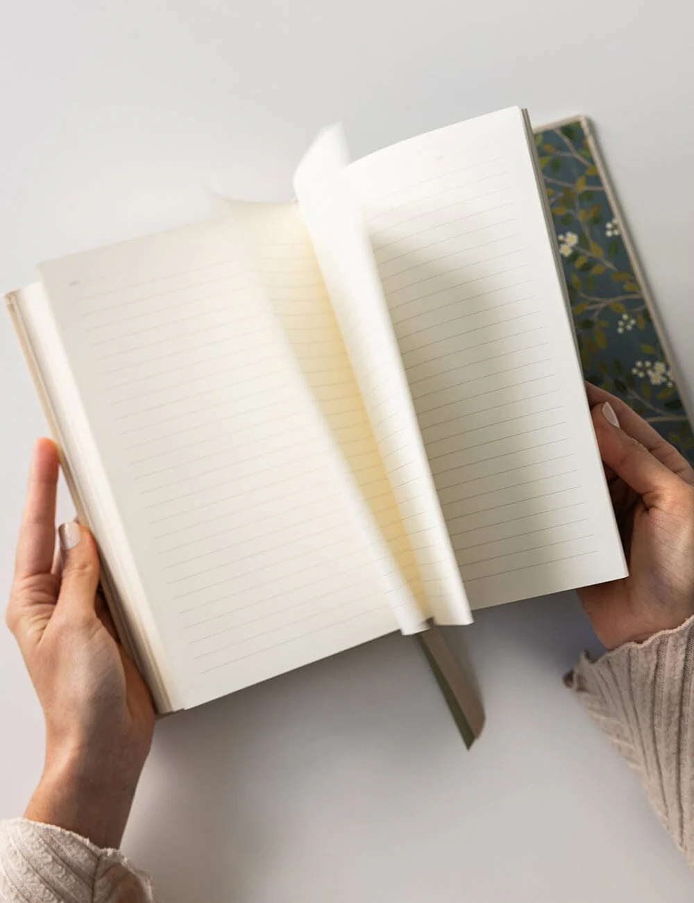 Linen Bound Journal - Desert Sand (Lined Journal) - Image 6