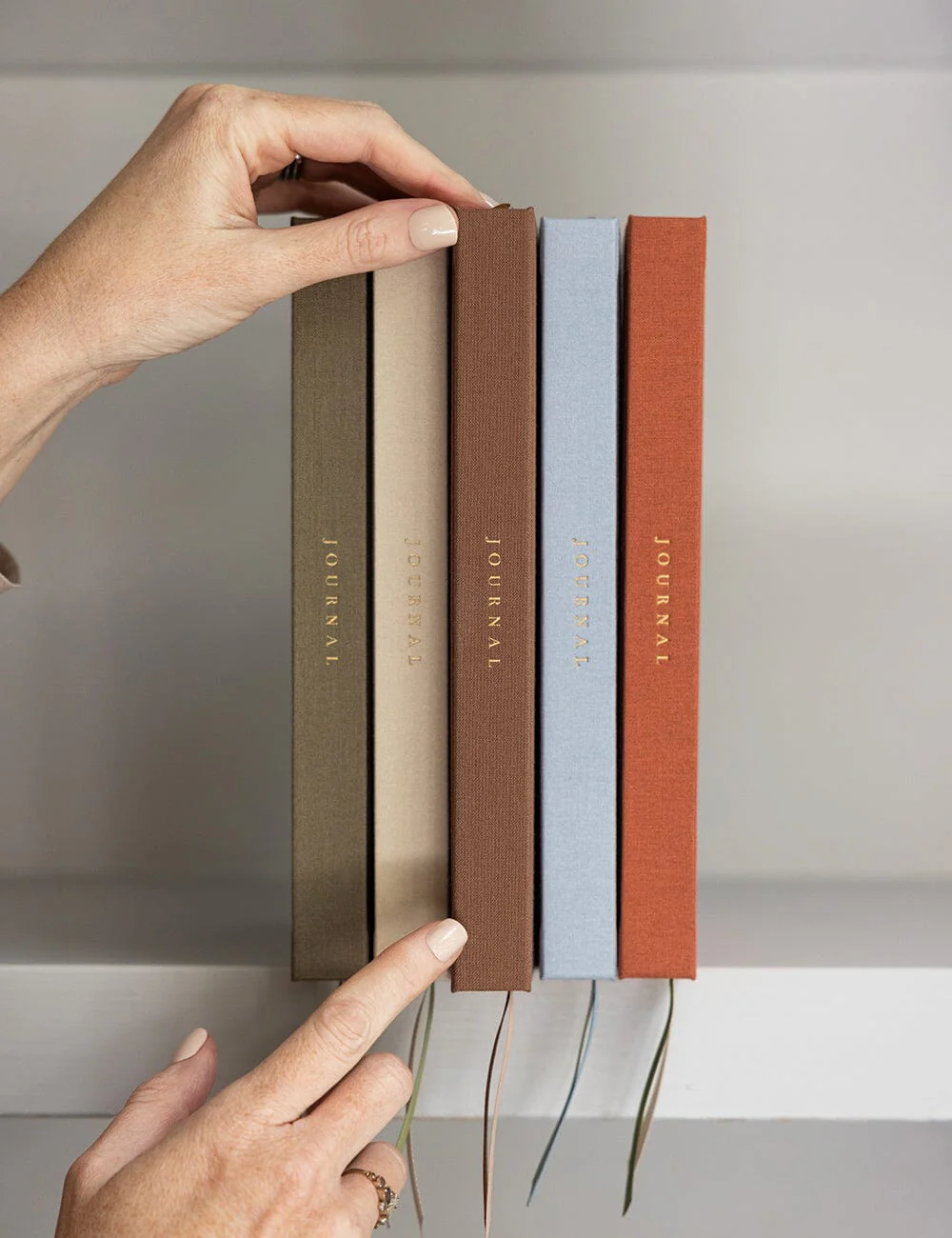 Linen Bound Journal - Mocha (Lined Journal) - Image 5