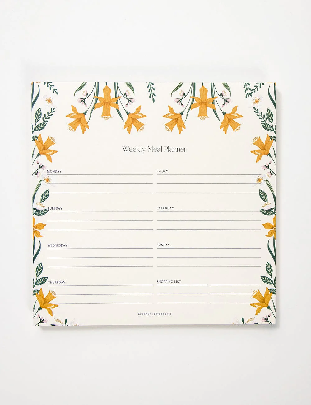 Meal Planner Notepad - Daffodil - Image 10