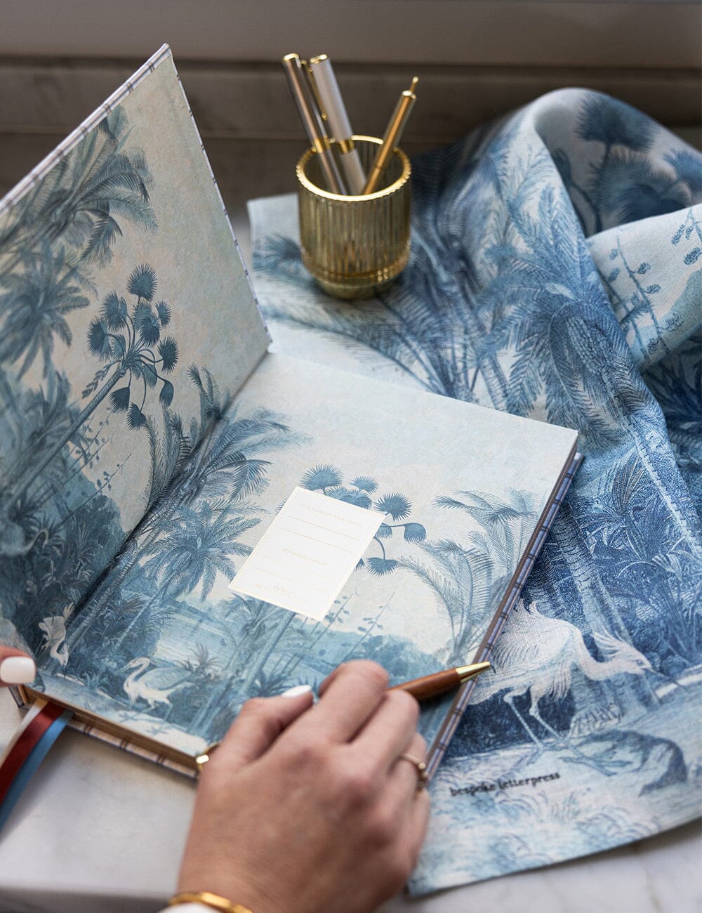 Subcontinent 100% Linen Tea Towel - Image 3