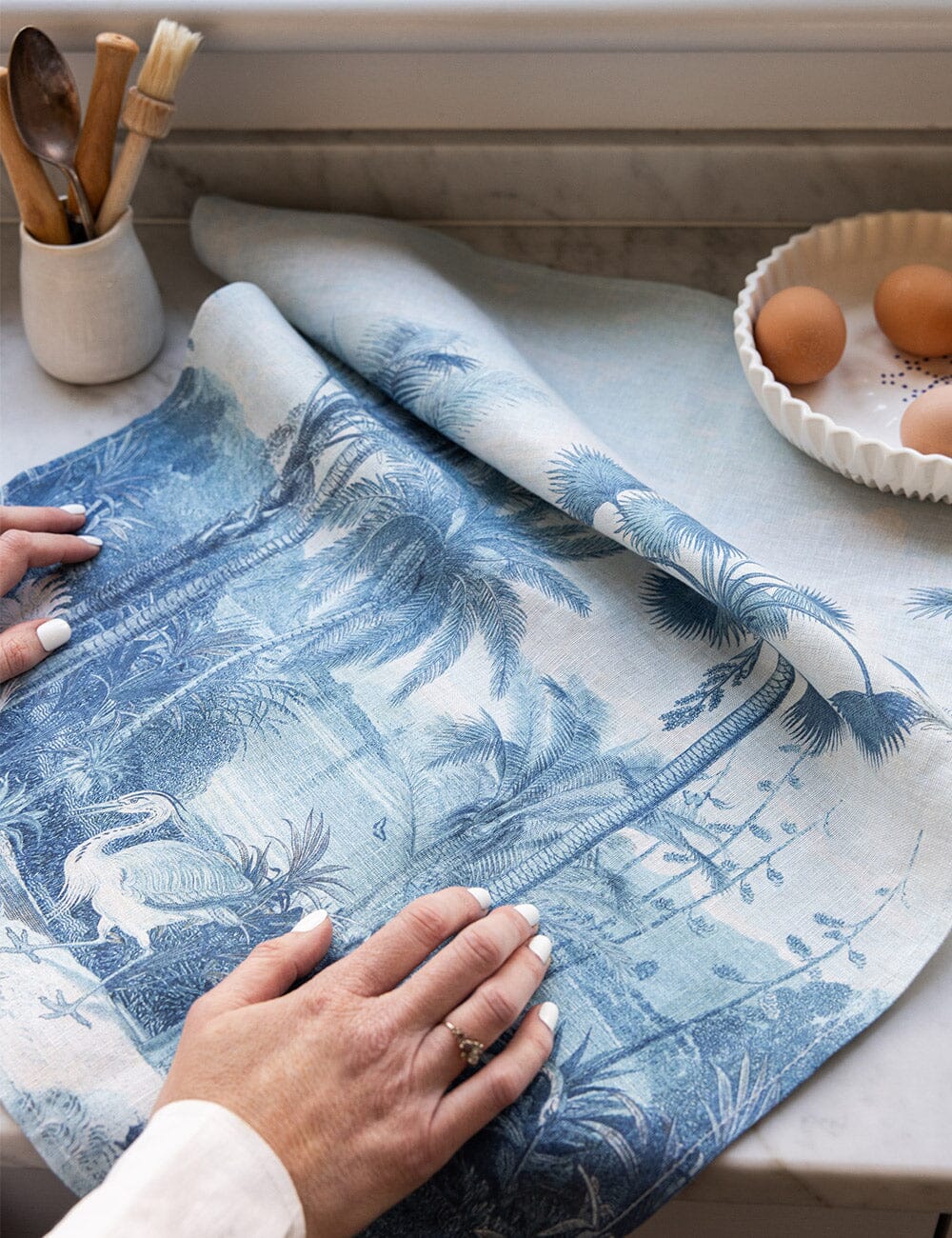 Subcontinent 100% Linen Tea Towel - Image 7