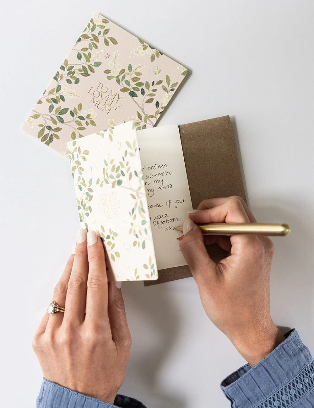 To My Lovely Mum - White Blossoms - Image 6