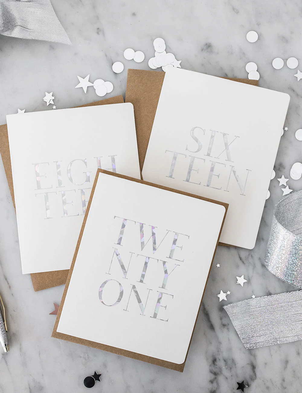 Twenty One (21) Greeting Card - Image 3