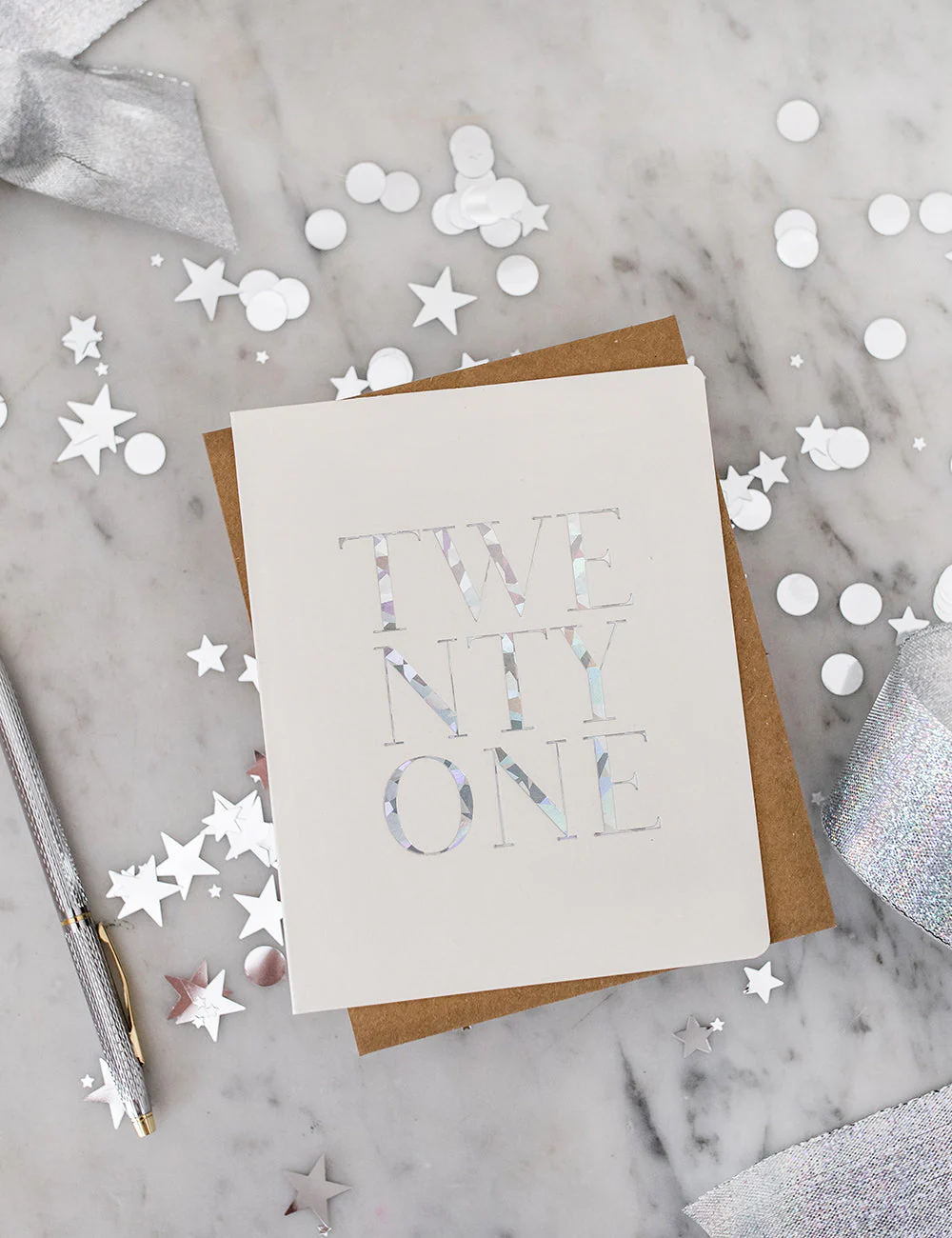 Twenty One (21) Greeting Card - Image 6