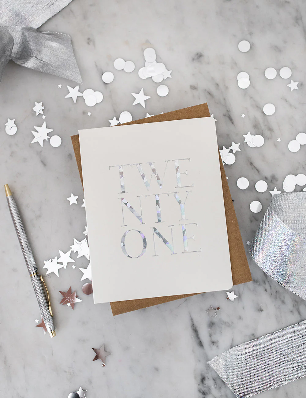 Twenty One (21) Greeting Card - Image 7