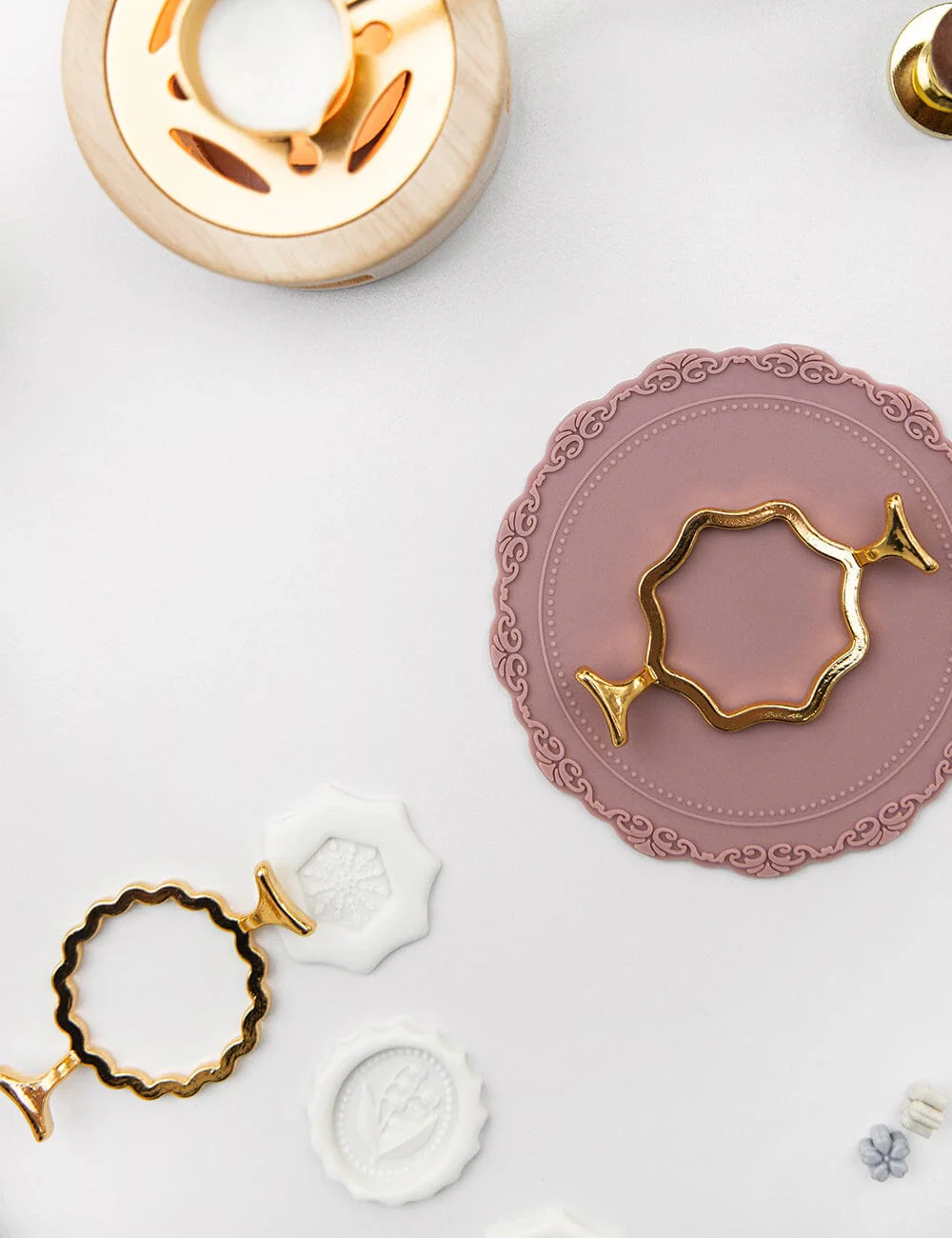 Wax Seal Template - Large Scallop - Image 3