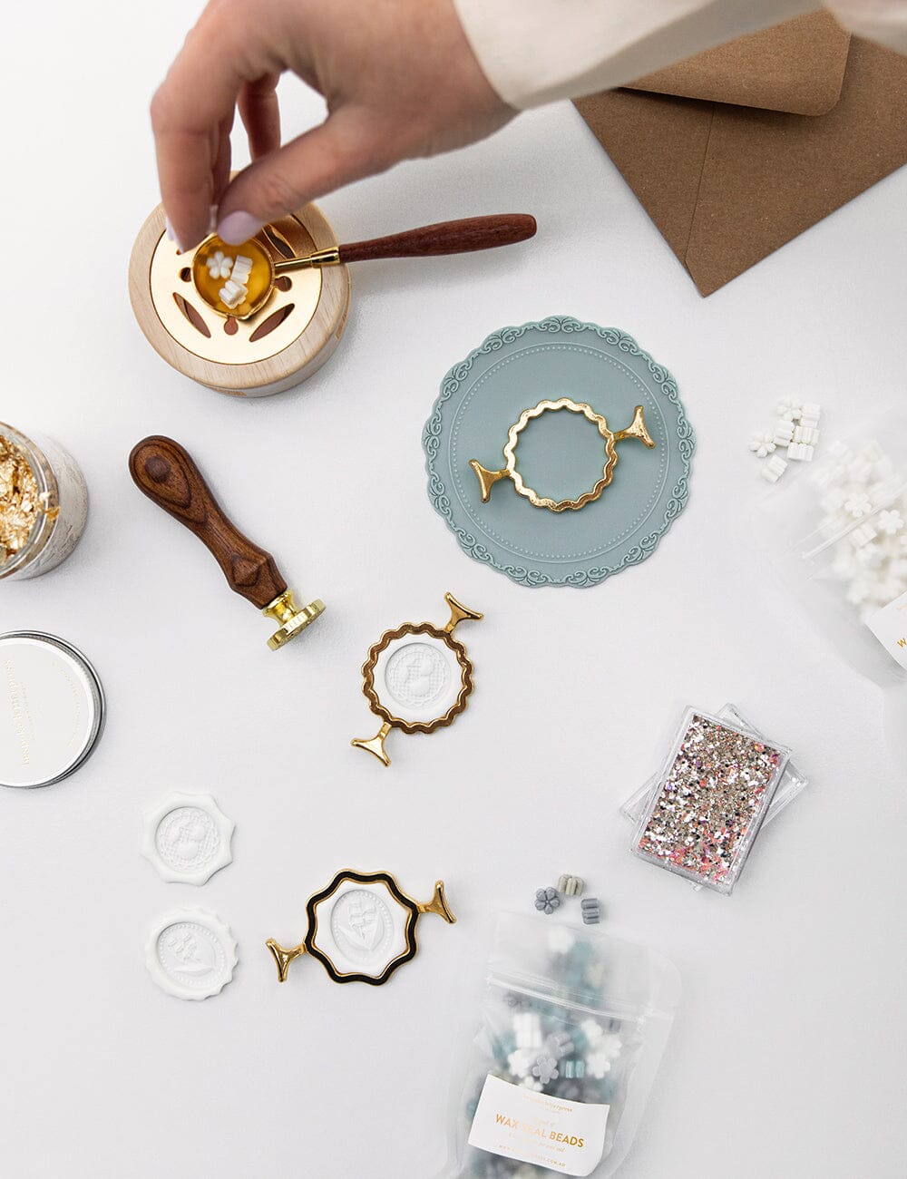 Wax Seal Template - Large Scallop - Image 7