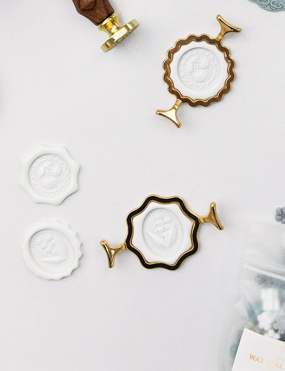 Wax Seal Template - Large Scallop - Image 8