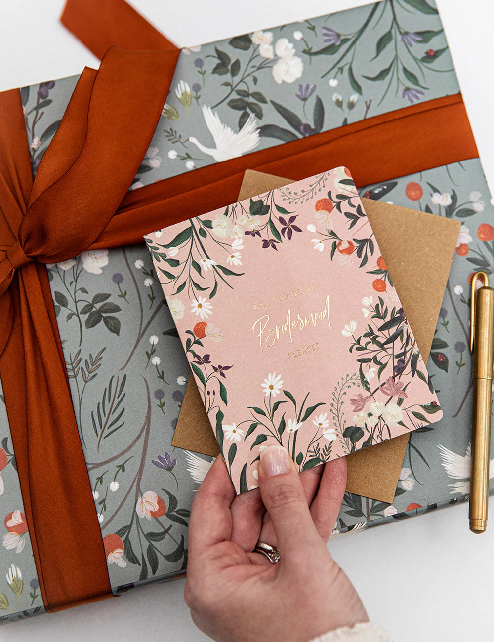 Will you be my bridesmaid please Greeting Card - Image 3